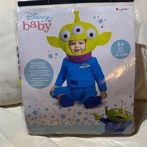 Disney Baby Alien Outfit in Green and Blue